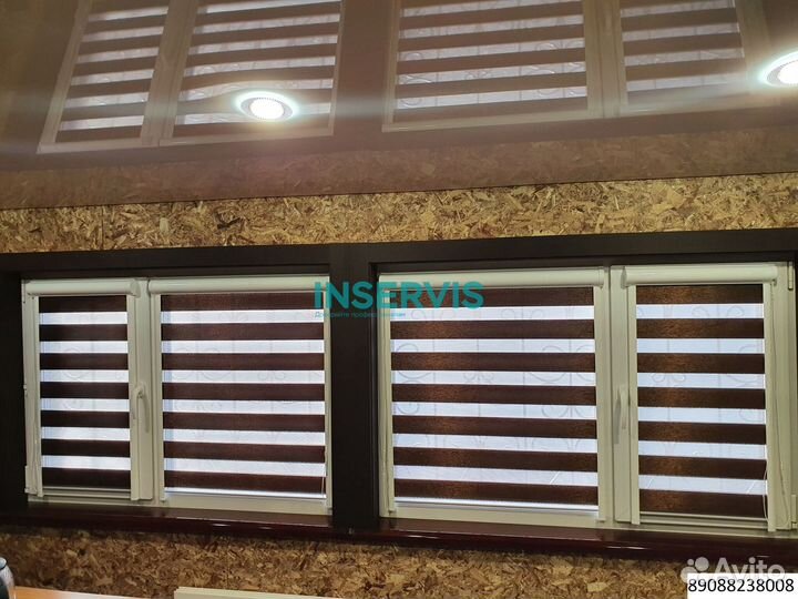 Зебра день ночь жалюзи