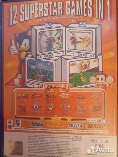 Sega superstars playstation 2