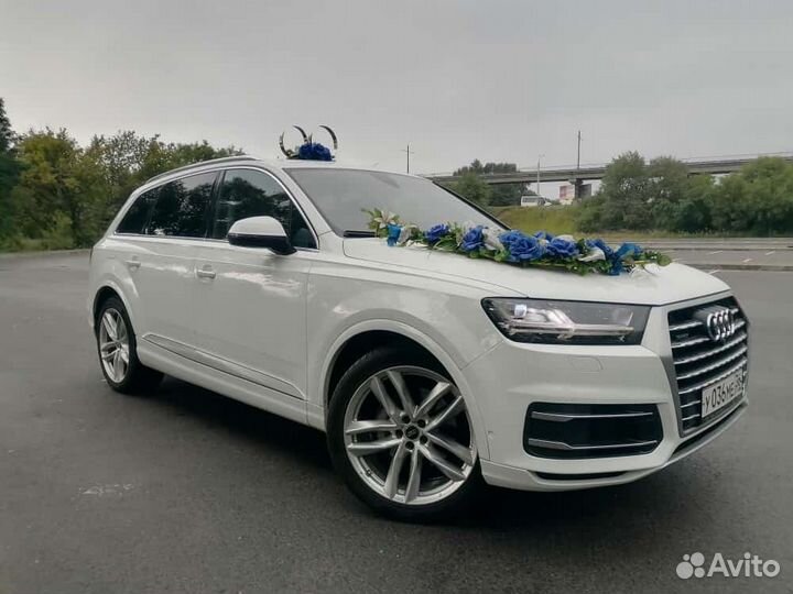 Ауди ку 7 на свадьбу