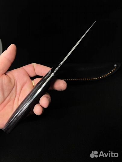 Нож цельнометаллический х12мф