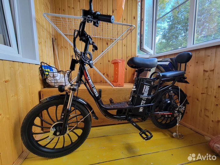 Электровелосипед white siberia camry 3.5