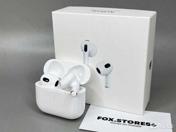 Airpods 3 + гарантия 45 дней