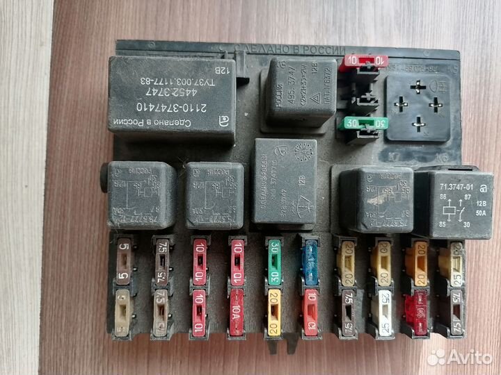 Блок предохранителей ваз