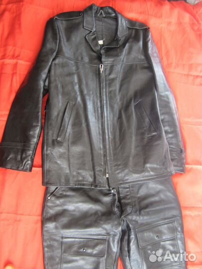 Кожаный костюм летчика СССР. совнархоз. магадан