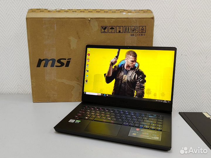 Игровой i7-10870H/16Gb/nvme 1Tb/RTX 3070/15.6