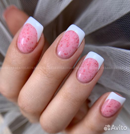 Маникюр гель лак коррекция бровей