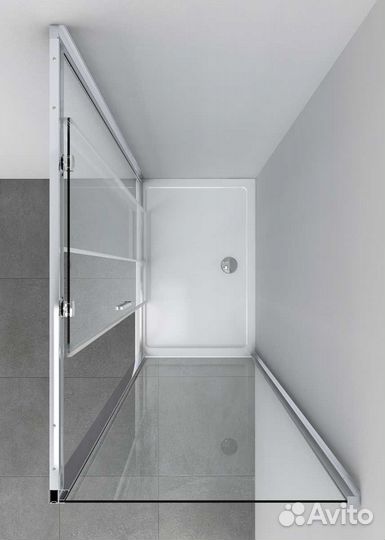 Шторка для ванны Ravak avdp3-170 сатин+рейн