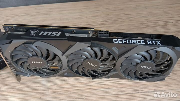 Видеокарта MSI Geforce RTX 3060 12GB ventus