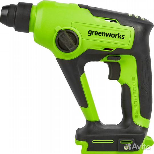 Перфоратор Greenworks GD24SDS1, арт. 3803107 (без