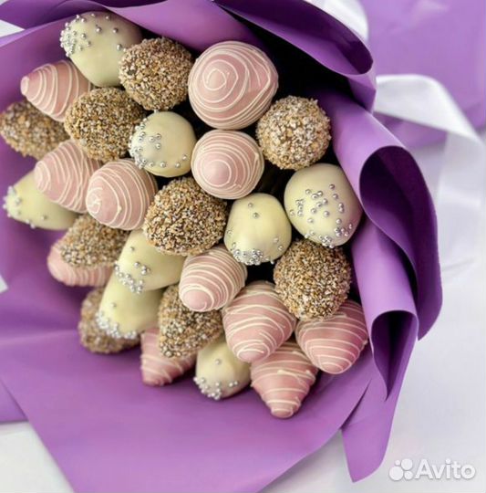 Букет клубника в шоколаде