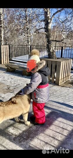 Зимний комбинезон для девочки