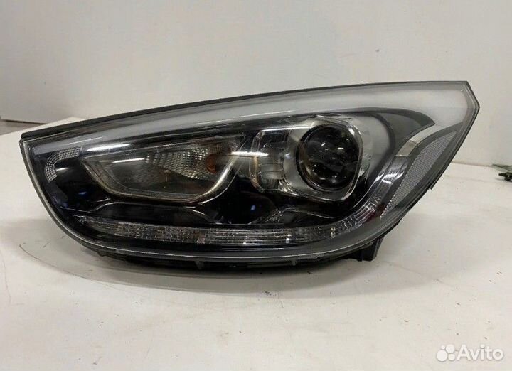 Фара левая галоген с лед Led Hyundai IX35 IX-35
