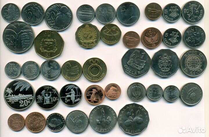 Монеты Австралии и Океании