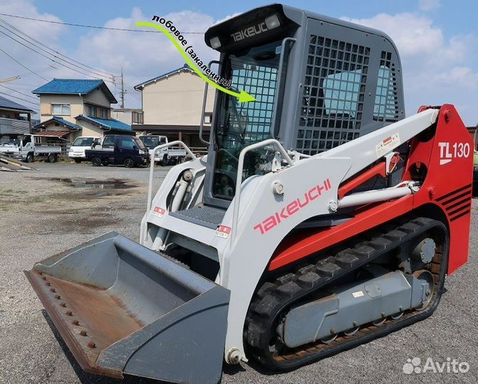 Стекло на Мини-погрузчик Takeuchi TL 130/140/150