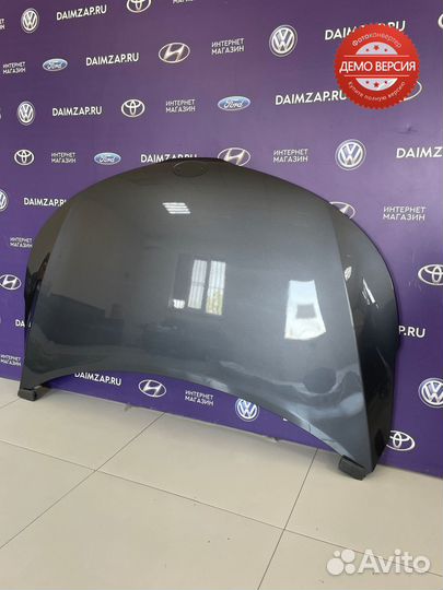 Капот Kia Rio (2011-2017) /серый