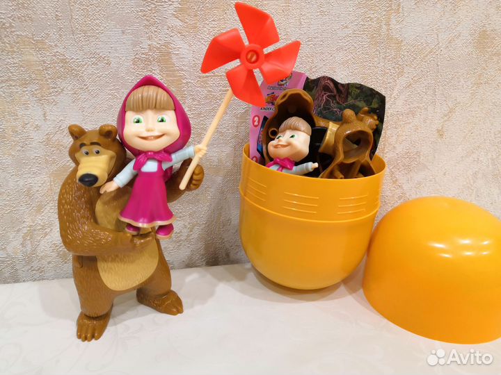 Киндер сюрприз Мега макси Маша и Медведь