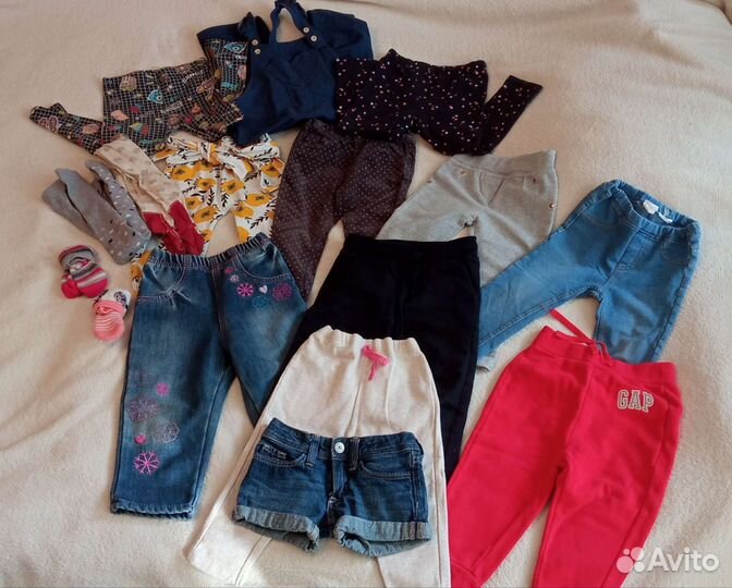 Пакет вещей для девочки 86