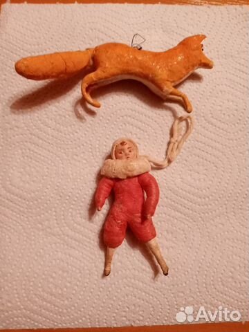 Елочные игрушки винтажные СССР
