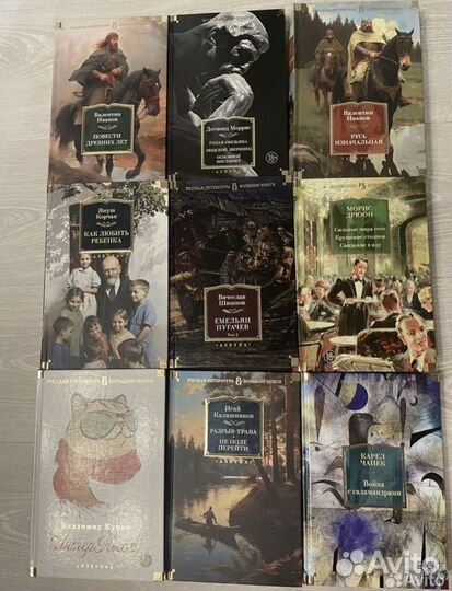 Русская литература большие книги