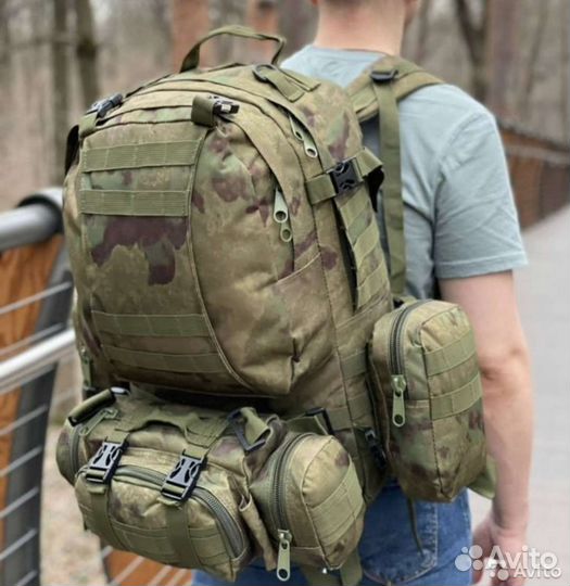 Рюкзак туристический хаки 50 л