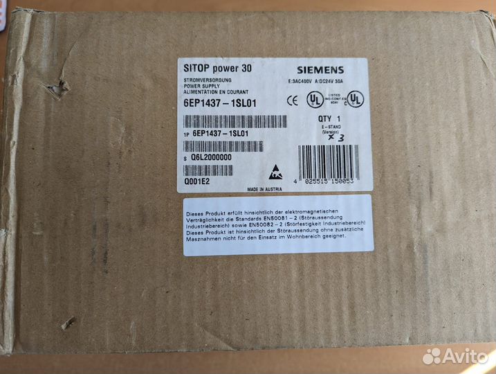 Siemens Sitop power 30 6EP1437-1SL01