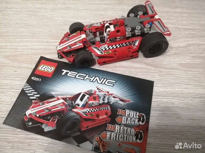 Конструктор lego Technic 42011 Карт с инерционным