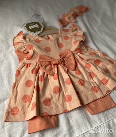 Костюм для девочки новый 6-9