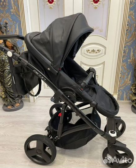 Коляска riko aicon 3 в 1 классная