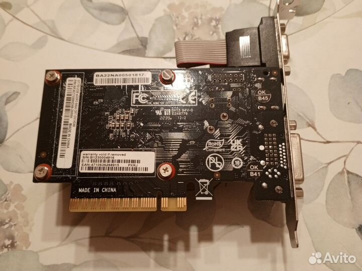 Видеокарта gt 710 2gb