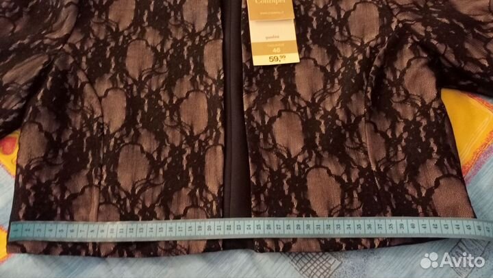 Болеро ажурное с подкладкой