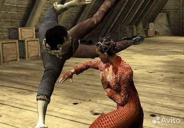 Enter The Matrix, б/у, немецкий (Xbox)