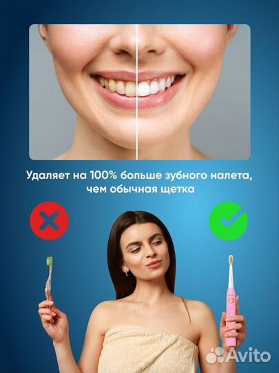 Электрическая зубная щетка в наличии