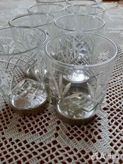 Графин, стопочки хрусталь, СССР ретро винтаж