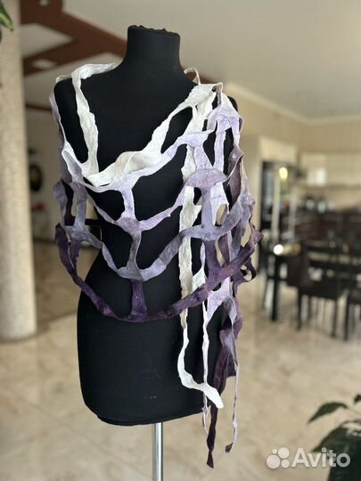 Шарфы платки палантин теплые