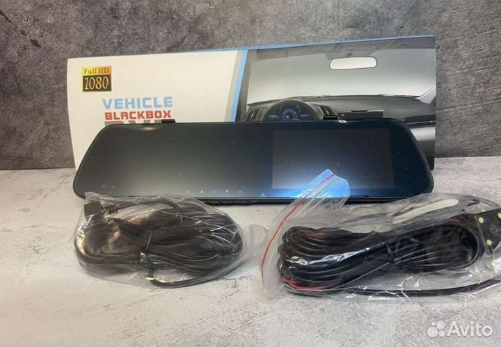 Видеорегистратор зеркало 2 камеры