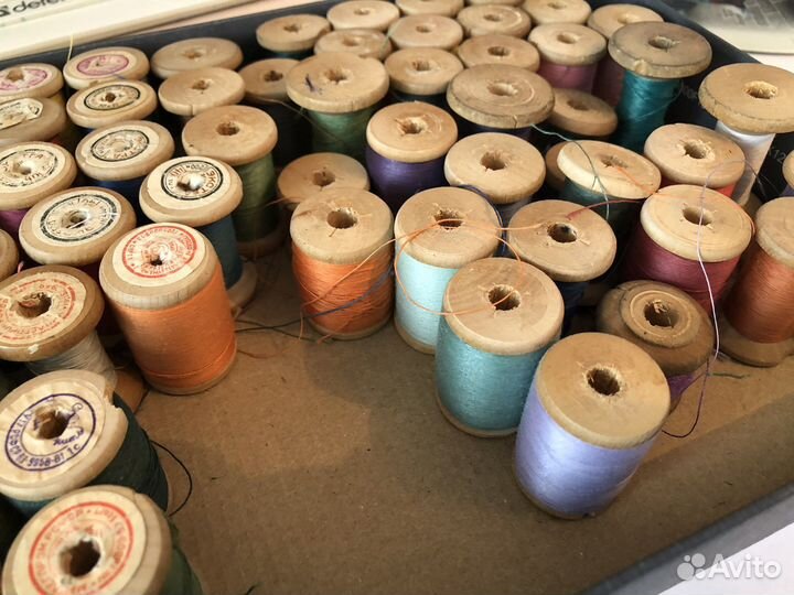 Нитки катушки СССР редкие