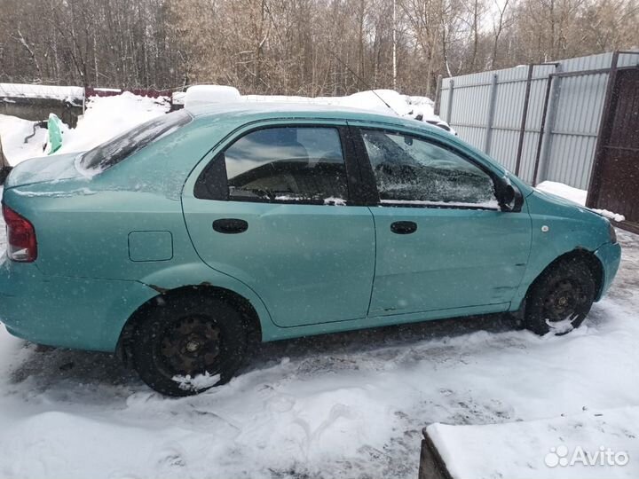 Разбор Chevrolet Aveo Шевроле Авео T200 седан