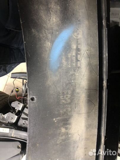 Передний бампер BMW 3серии е90/91/92/93 рестайлинг