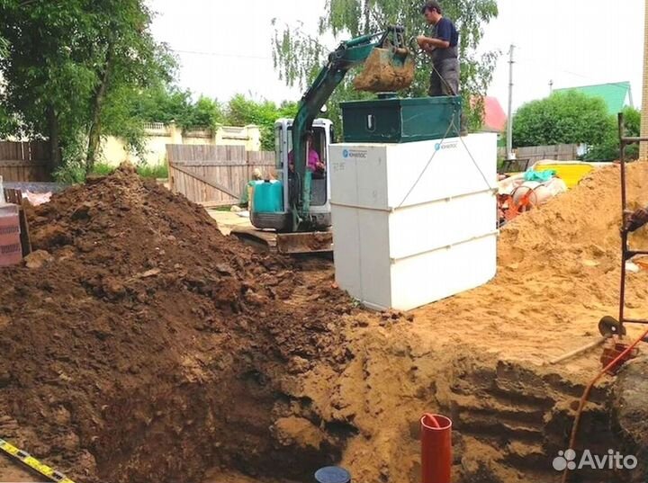 Септики под ключ Евролос / Аквалос / Кибез