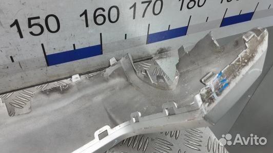 Молдинг бампера задний (накладка) skoda yeti 1 (1N