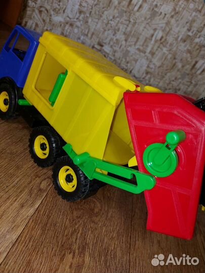 Мусоровоз игрушка +2машины в подарок