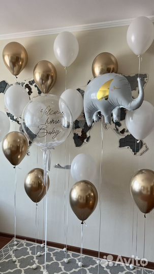 Гелиевые шары на выписку