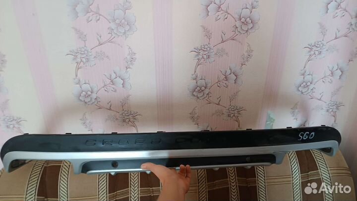 Диффузор заднего бампера volvo S60/V60