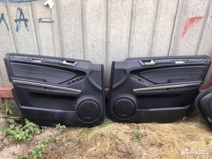 Дверные Карты Мерседес мл 164