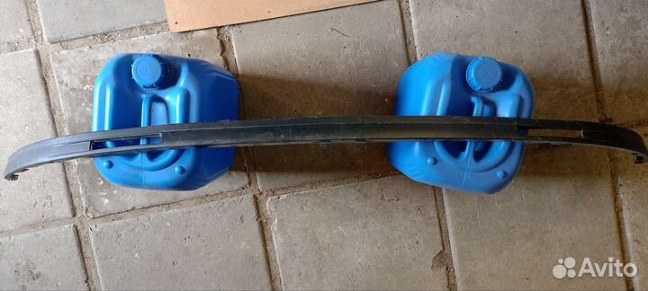 Губа на бампер renault logan