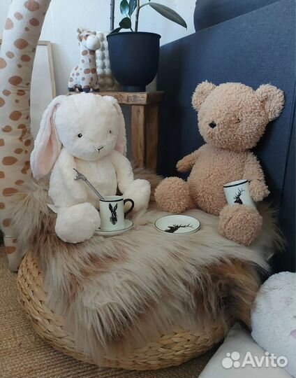 Игрушка hm home мишка зайка zara home h&m