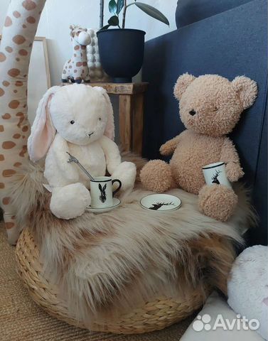 Игрушка hm home мишка зайка zara home h&m