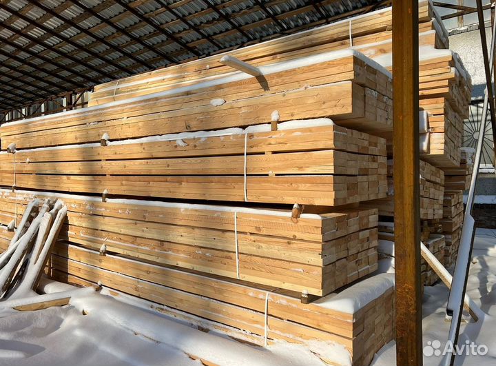 Доска обрезная 25х150х6000мм