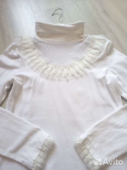 Рубашка школьная для девочки 134