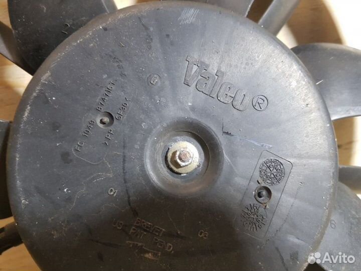 Диффузор радиатора Peugeot 307 3C TU5JP4 2006